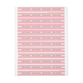 Honey Blossom Tamper Proof Coda Labels (Vel)