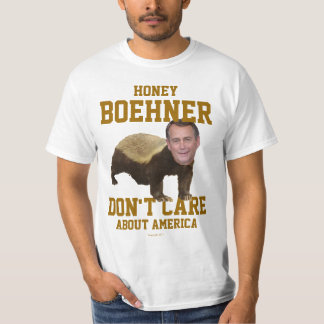 Honey Boehner Let niet op t-shirt