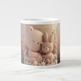 Honey Bonny Baby Mug – Baby Bear & Bunny Grote Koffiekop