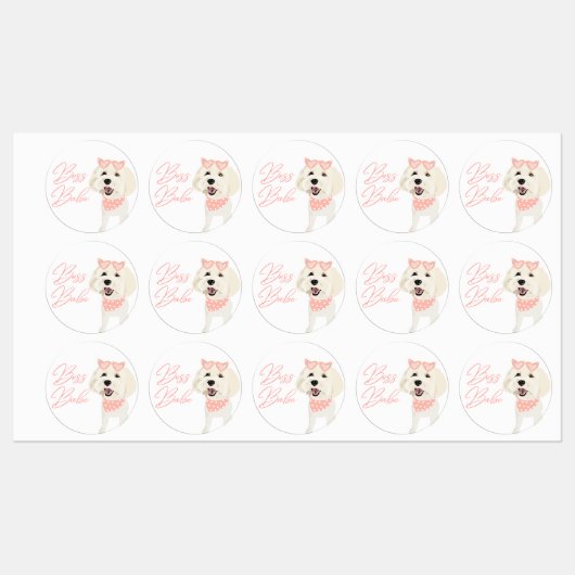 Honey Boo Boss Babe Labels (Vel)