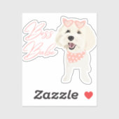 Honey Boss Babe Custom-Cut Vinyl Sticker (Vel)