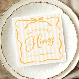 Honey Bridal Shower Paper Napkin Servet