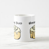 Honey Bun Funny Cute Love Humor Quote Baking Pun Koffiemok (Center)