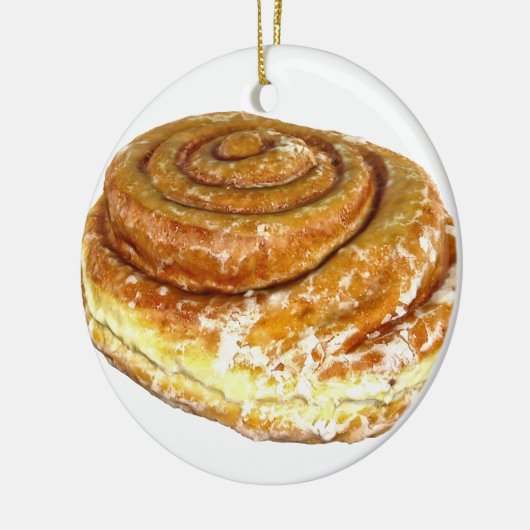 Honey Bun Keramisch Ornament (Links)