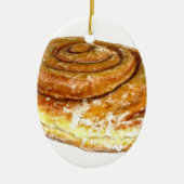 Honey Bun Keramisch Ornament (Voorkant)