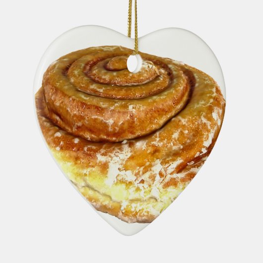 Honey Bun Keramisch Ornament (Rechts)