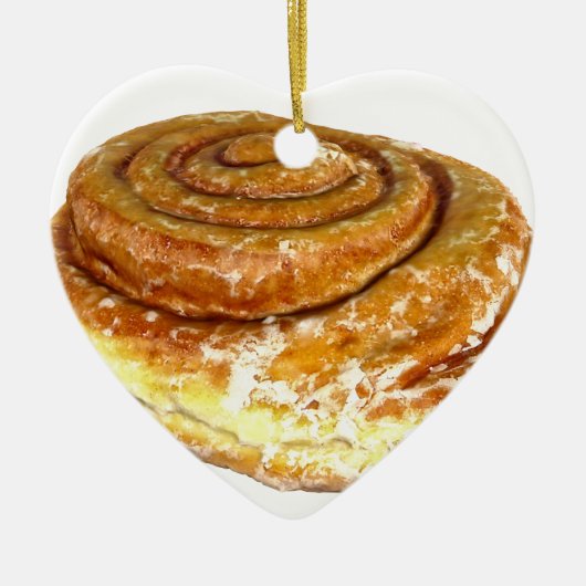 Honey Bun Keramisch Ornament (Voorkant)