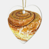 Honey Bun Keramisch Ornament (Links)