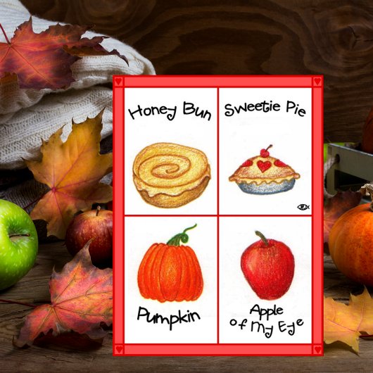 Honey Bun Valentijnsdag Kaart