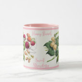 Honey Bunch Sweet Strawberry gepersonaliseerd Mok (Midden)
