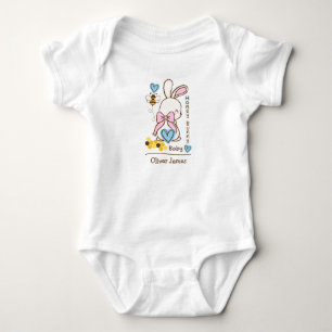 Honey Bunny Baby – Op maat gemaakte baby one-piece Romper