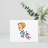 Honey Bunny Briefkaart (Staand voorkant)