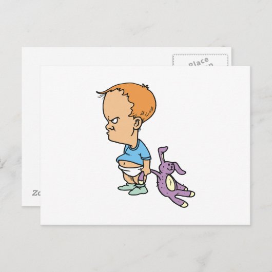 Honey Bunny Briefkaart (Voorkant / Achterkant)