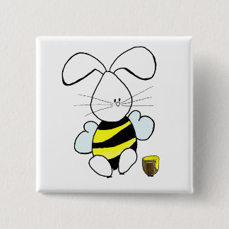 Honey Bunny Button