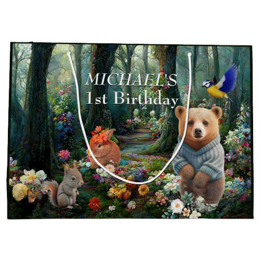 Honey Bunny en Boo Beer Groot Cadeauzakje (Achterkant)