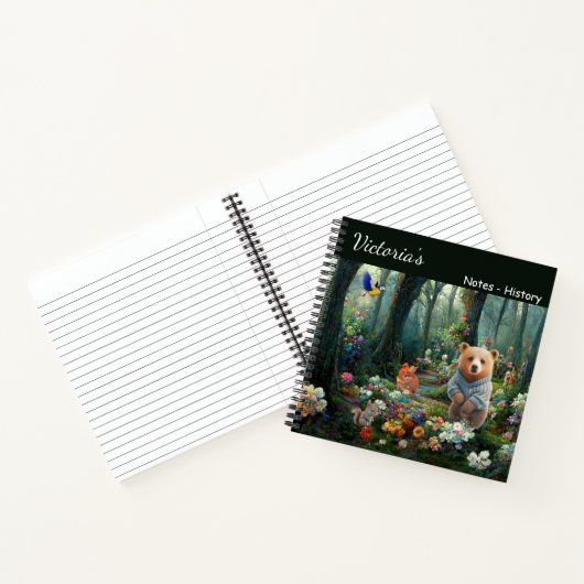 Honey Bunny en Boo Beer Notitieboek (Binnen)