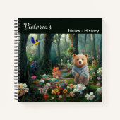 Honey Bunny en Boo Beer Notitieboek (Voorkant)