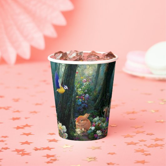 Honey Bunny en Boo Beer Papieren Bekers (Insitu)