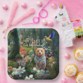 Honey Bunny en Boo Beer Papieren Bordje (Feest)