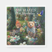 Honey Bunny en Boo Beer Servet (Voorkant)