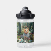 Honey Bunny en Boo Beer Waterfles (Achterkant)