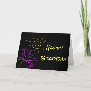 ***HONEY BUNNY*** GEFELICITEERD MET JE VERJAARDAG KAART