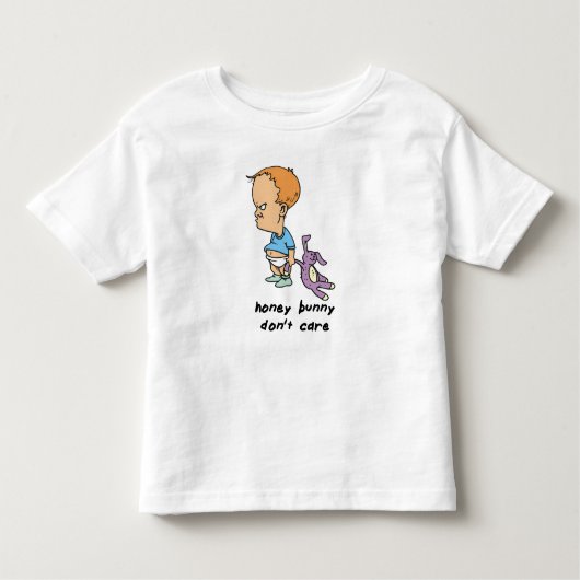 Honey Bunny Kan Me Worben Kinder Shirts (Voorkant)