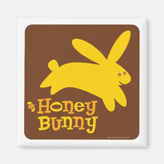 Honey Bunny Magnet (Voorkant)