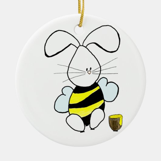 Honey Bunny Ornament (Voorkant)