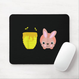 Honey Bunny Schattig & Grappig Konijn Dierenliefhe Muismat