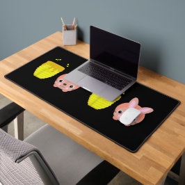 Honey Bunny Schattige & Funny Rabbit Dierenvriende Bureaumat