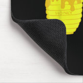 Honey Bunny Schattige & Funny Rabbit Dierenvriende Muismat (Hoek)