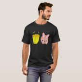 Honey Bunny Schattige & Funny Rabbit Dierenvriende T-shirt (Voorkant volledig)