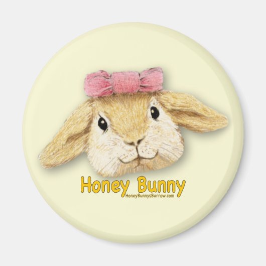 Honey Bunny's liefdevolle glimlach Magneet (Voorkant)