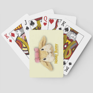 Honey Bunny's liefdevolle glimlach Pokerkaarten