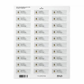 Honey Business Retouradreslabel Etiket (Full Sheet)