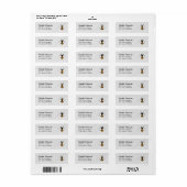 Honey Business Retouradreslabel Etiket (Full Sheet)