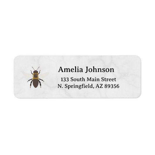 Honey Business Retouradreslabel Etiket (Voorkant)