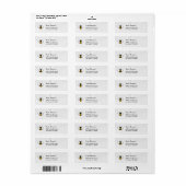 Honey Business Retouradreslabel Etiket (Full Sheet)