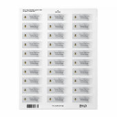Honey Business Retouradreslabel Etiket (Full Sheet)