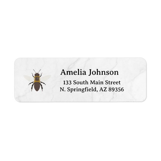 Honey Business Retouradreslabel Etiket (Voorkant)