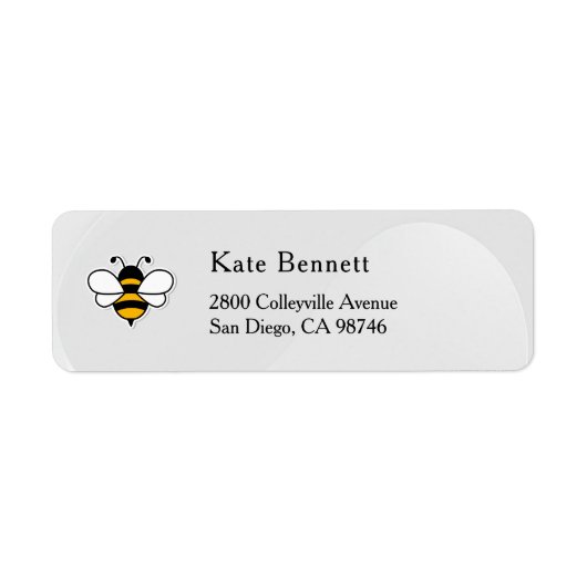 Honey Business Retouradreslabel Etiket (Voorkant)
