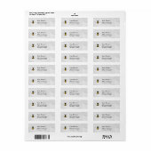 Honey Business Retouradreslabel Etiket (Full Sheet)