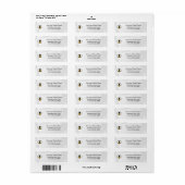 Honey Business Retouradreslabel Etiket (Full Sheet)