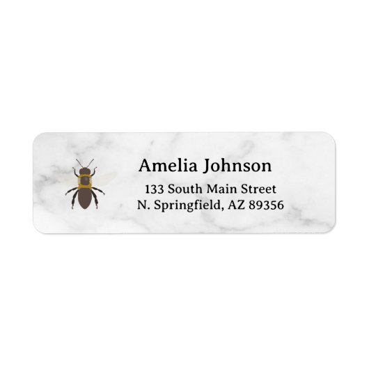 Honey Business Retouradreslabel Etiket (Voorkant)