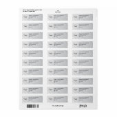Honey Business Retouradreslabel Etiket (Full Sheet)