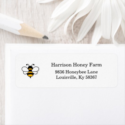 Honey Business Retouradreslabel Etiket (Insitu)