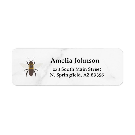 Honey Business Retouradreslabel Etiket (Voorkant)