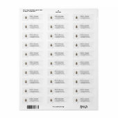 Honey Business Retouradreslabel Etiket (Full Sheet)