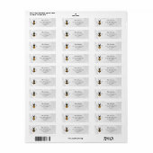 Honey Business Retouradreslabel Etiket (Full Sheet)